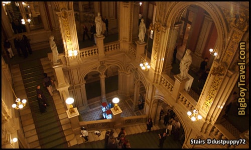 Top Ten Things To Do In Vienna - State Opera House Stairs