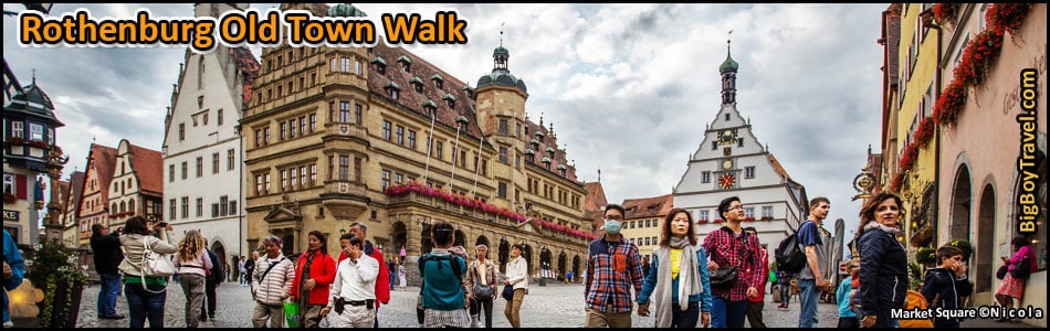 Rothenburg Old Town Walking Tour - Map