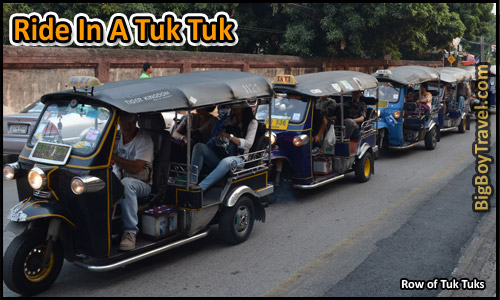 Top Ten Things To Do In Chiang Mai - Tuk Tuk Ride