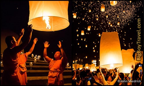 Top Ten Things To Do In Chiang Mai - Floating Lantern Festival