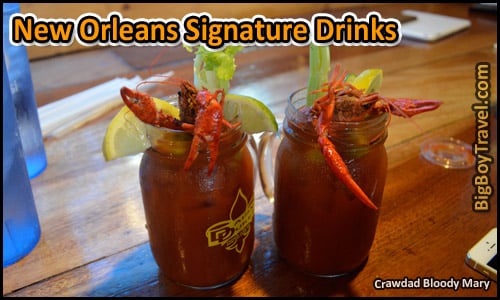Top Ten Things To Do In New Orleans - Best Signature cocktails must drinks