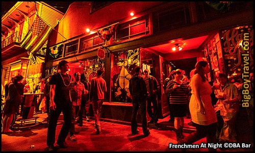 Top Ten Things To Do In New Orleans - Frenchmen Street Bars At Night