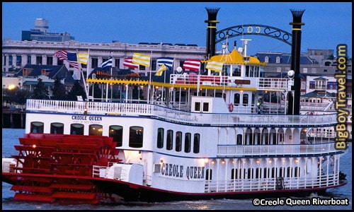 Top Ten Things To Do In New Orleans - Best Mississippi River Paddle Boat Cruise Tour
