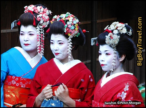 Geishas In Kyoto