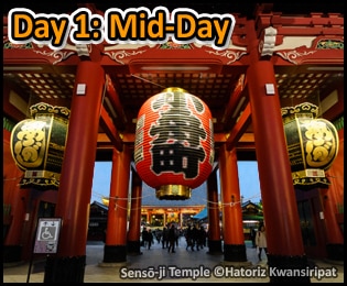 Suggested Itineraries For Tokyo Japan - 1 Day, 24 Hours