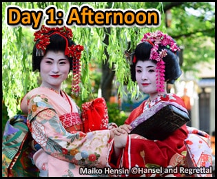 Suggested Itineraries For Kyoto Japan - 1 day 24 hours