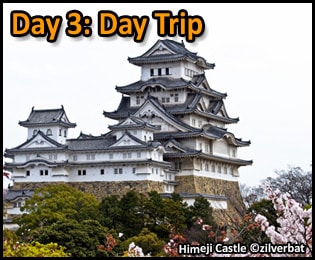 Suggested Itineraries For Kyoto Japan - 3 days 96 hours Day Trip