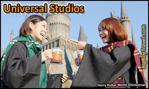 Top 10 Best Day Trips From Kyoto Japan - Osaka Universal Studios Harry Potter World