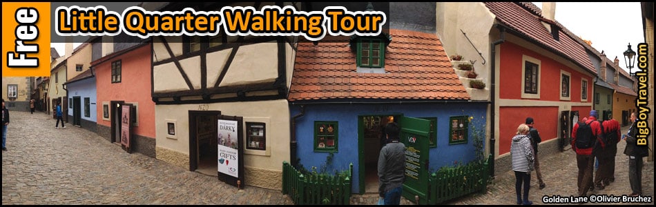Free Little Quarter Walking Tour Map Prague Lesser Town Mala Strana