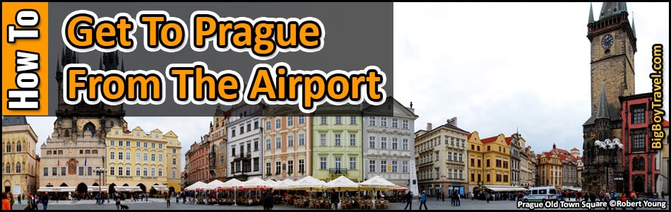 Best Way To Get To Prague From The Airport by bus train subway or taxi