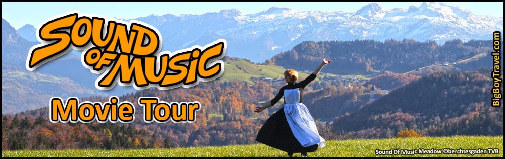 Sound of Music Movie Tour In Salzburg - Film Locations Walking Tour Map