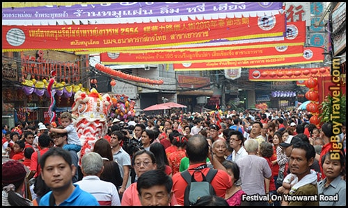 Chinese New Year In Bangkok Thailand Event schedule - Festival on Yaowarat road