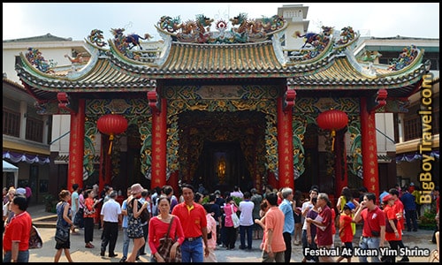 Chinese New Year In Bangkok Thailand Event schedule - Kuan Yim Shrine Yaowarat road
