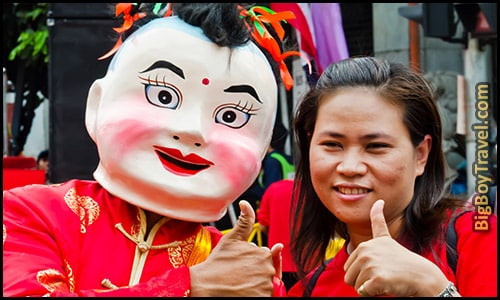 Chinese New Year In Bangkok Thailand Event schedule - Good Luck Man Yaowarat road