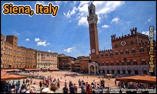Top Day Trips From Florence Italy - Best Side excursions and one day tours from Florence - Siena Campo