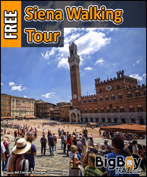 Free Siena Walking Tour Map - Do it yourself guided