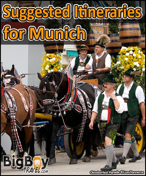 Suggested Itineraries for Munich - Planning your time dividing days week