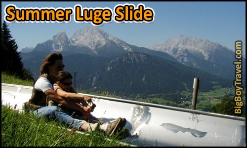 Berchtesgaden-obersalzburg Summer Luge Slide hochlenzer Sommerrdelbahn
