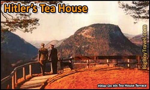Hitlers Eagles Nest Tour In Berchtesgaden WW2 World War Two Third Reich tour nazi sites Obersalzberg - Tea House