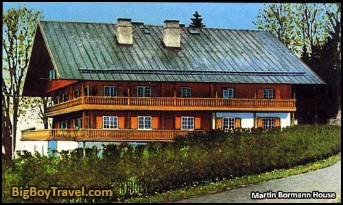 Hitlers Eagles Nest Tour In Berchtesgaden WW2 World War Two Third Reich tour nazi sites Obersalzberg - Martin Bormann House