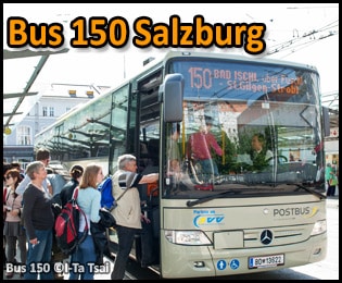 How To Get To Hallstatt From Salzburg - Post Bus 150 Salzburg Station