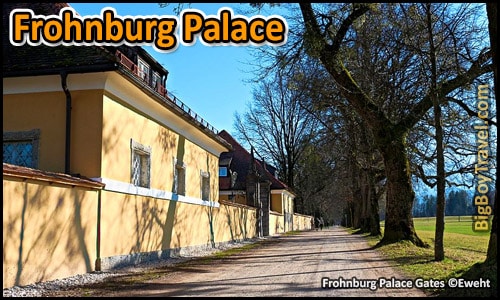 Salzburg Sound of Music Movie Tour Guide Film locations Tour Map - Frohnburg Palace