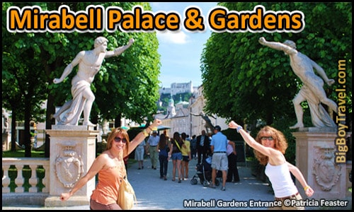 Salzburg Sound of Music tour Movie Film locations Tour Map - Do Ri Me Statues Mirabell Garden