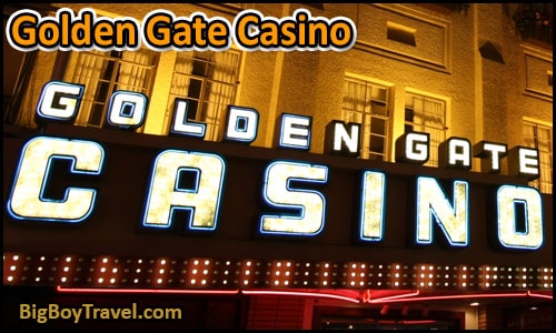 Free Downtown Las Vegas Walking Tour Map Fremont Street - Golden Gate Casino