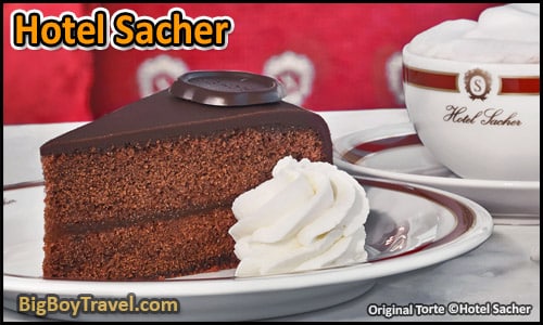 Top Hotels In Salzburg Best Places To Stay - Hotel Sacher Cafe Torte Chocolate Cake