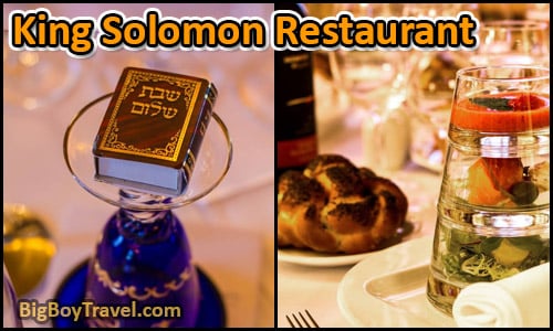 Free Prague Jewish Quarter Walking Tour Map Kosher Josefov - King Solomon Restaurant