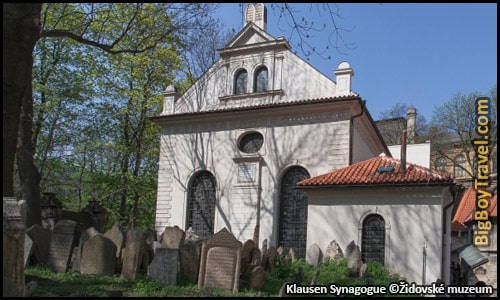 Free Prague Jewish Quarter Walking Tour Map Kosher Josefov - Klausen Synagogue