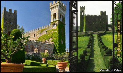Top day trips from Siena Italy best side trips without a car - Castello di Celsa