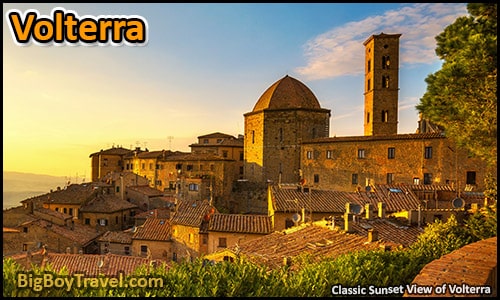 Top day trips from Siena Italy best side trips without a car - Volterra Twilight Town Etruscan Village