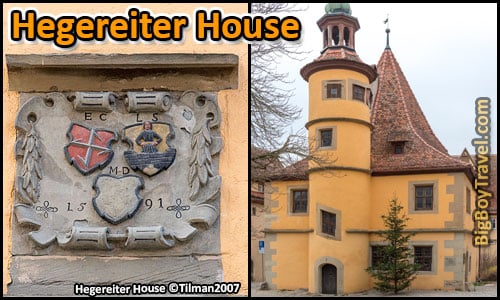 Free Rothenburg City Wall Walking Tour Map Turmweg Guide Medieval Town Walls - Infirmary Quarter Hospital Hegereiter House