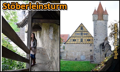 Free Rothenburg City Wall Walking Tour Map Turmweg Guide Medieval Town Walls - Stoberleinsturm Tower Theater Vinegar Jug Castle Counts of Comburg