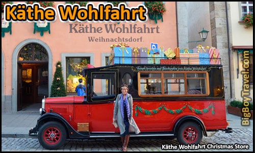 Free Rothenburg Walking Tour Map Old Town Guide Medieval City Center - Kathe Wohlfahrt Christmas Store Truck