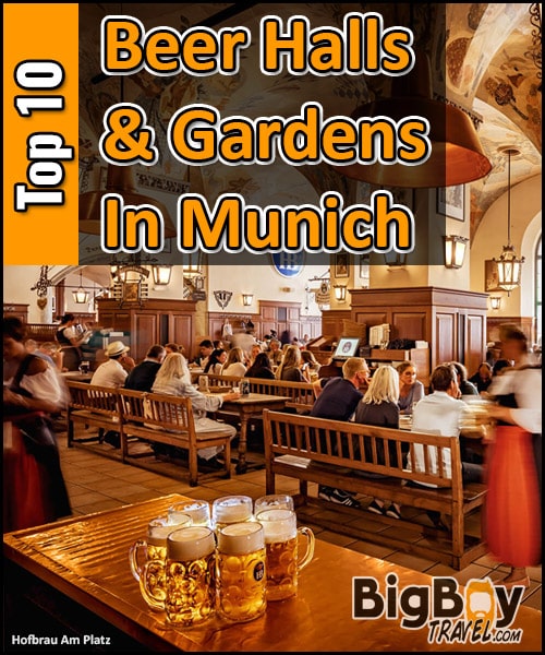 Top Ten Best Beer Halls & Gardens In Munich Authentic Best Traditional Places To Drink Outside