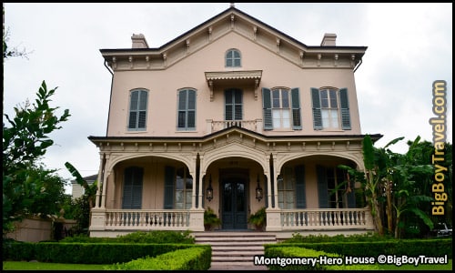 FREE New Orleans Garden District Walking Tour Map Mansions - Montgomery-Hero House 1213 Third Street