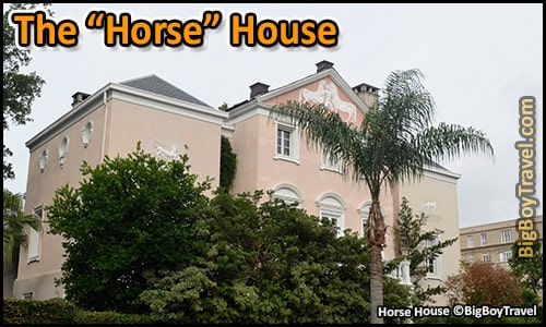 FREE New Orleans Garden District Walking Tour Map Mansions - Pink Horse House Greek 2401 Prytania Street