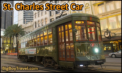 FREE New Orleans Garden District Walking Tour Map Mansions - Saint Charles Streetcar Trolley Line
