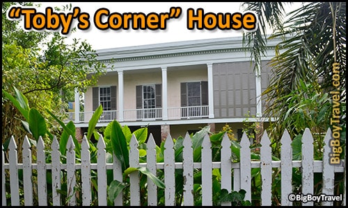 FREE New Orleans Garden District Walking Tour Map Mansions - Toby’s Corner House White Fence 2340 Prytania Street