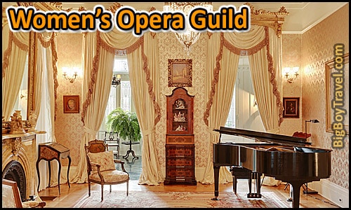 FREE New Orleans Garden District Walking Tour Map Mansions - Womens Opera Guild House Prytania Street