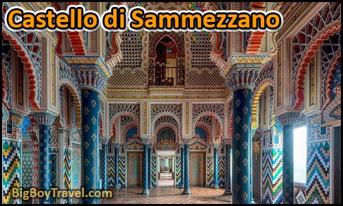 Top day trips from Florence Italy best side trips without a car - Castello di Sammezzano peacock room
