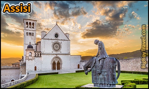 Top day trips from Florence Italy best side trips without a car - Saint Francis of Assisi