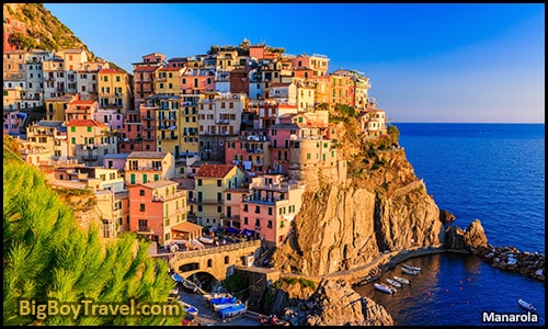 Top day trips from Florence Italy best side trips without a car - Cinque Terre Manarola