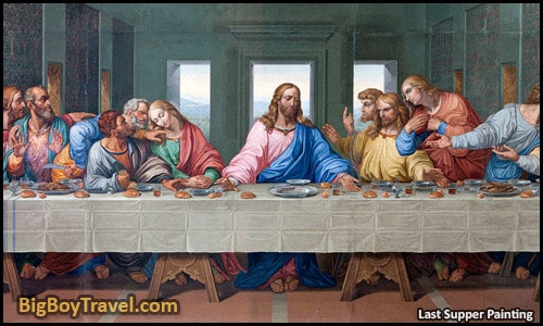 Top day trips from Florence Italy best side trips without a car - Milan Last Supper Painting