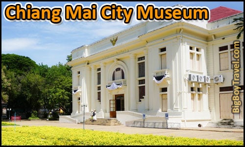 Free Chiang Mai Walking Tour Map Old Town Temples Wat Thailand - Chiang Mai City Museum Lanna Folklife Art History