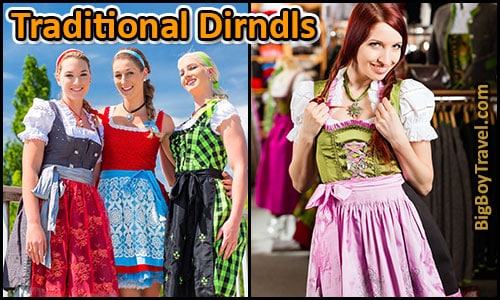 How To Dress For Oktoberfest In Munich Outfit Clothing Guide What To Wear For Oktoberfest - Women's Traditional German Drindl Dresses Bavarian