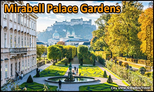 Top 10 Best Viewpoints in Salzburg Austria Most Beautiful Scenic City Views - Mirabell Palace Gardens