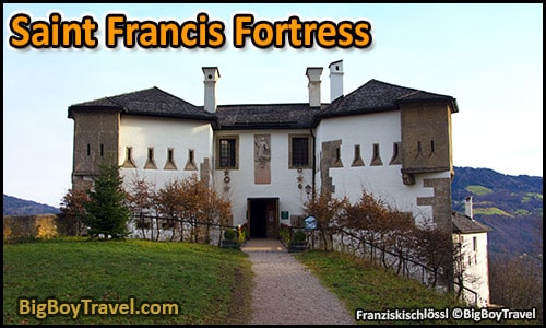 Top 10 Best Viewpoints in Salzburg Austria Most Beautiful Scenic City Views -Saint Francis Fortress Franziskischlössl